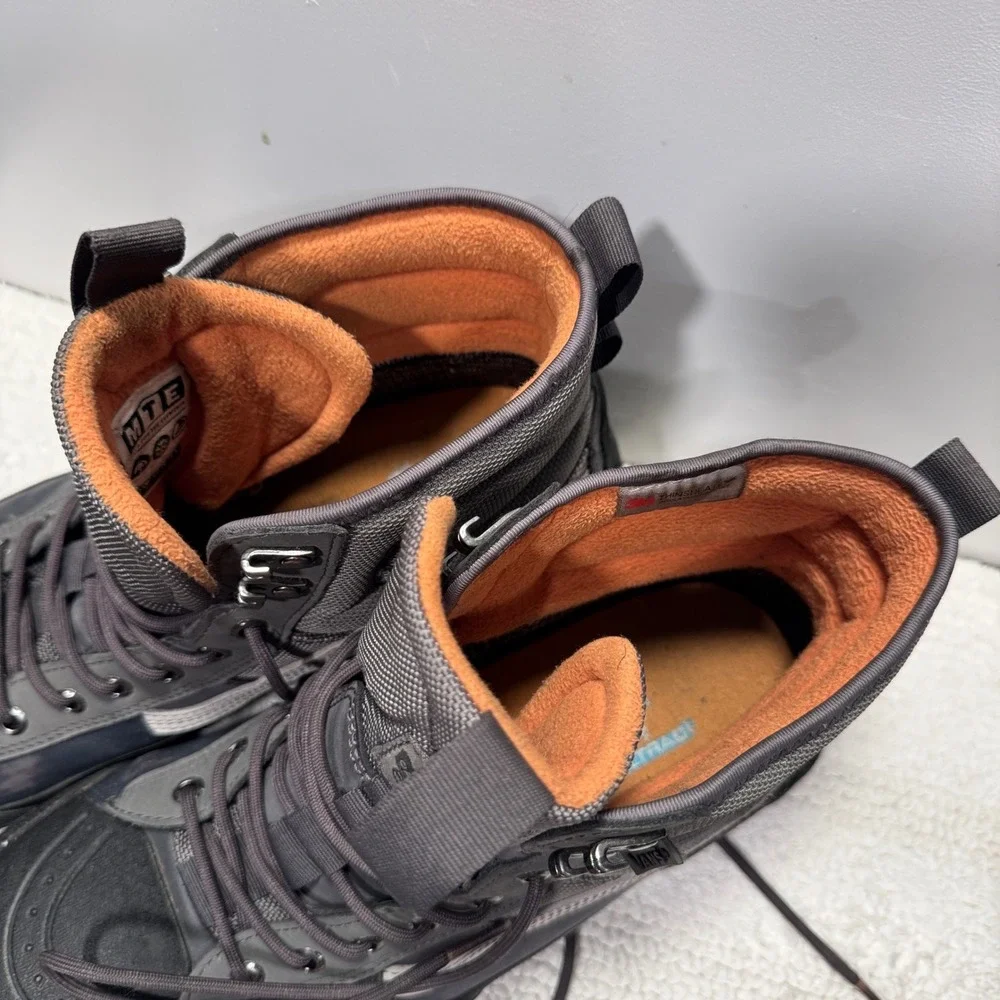 Vans Boots Mens 13 Sk8-Hi GORE-TEX MTE-3 Gray‎ Leather Gorpcore Hiking Shoes